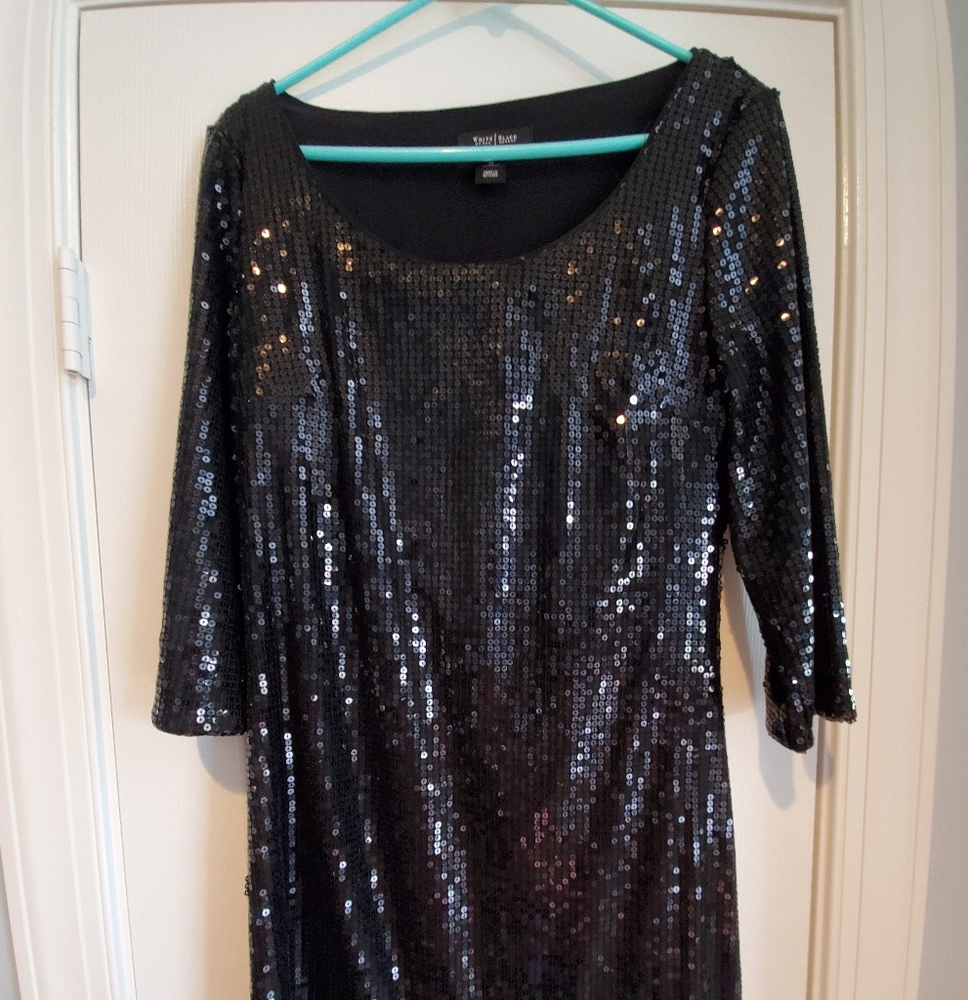 Sequined White House Black Market Cocktail Dress